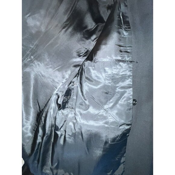 1960's Vietnam War Era US Navy Suit CMDR Naval Uniform Jacket & Pants Black Gold - Picture 13 of 16